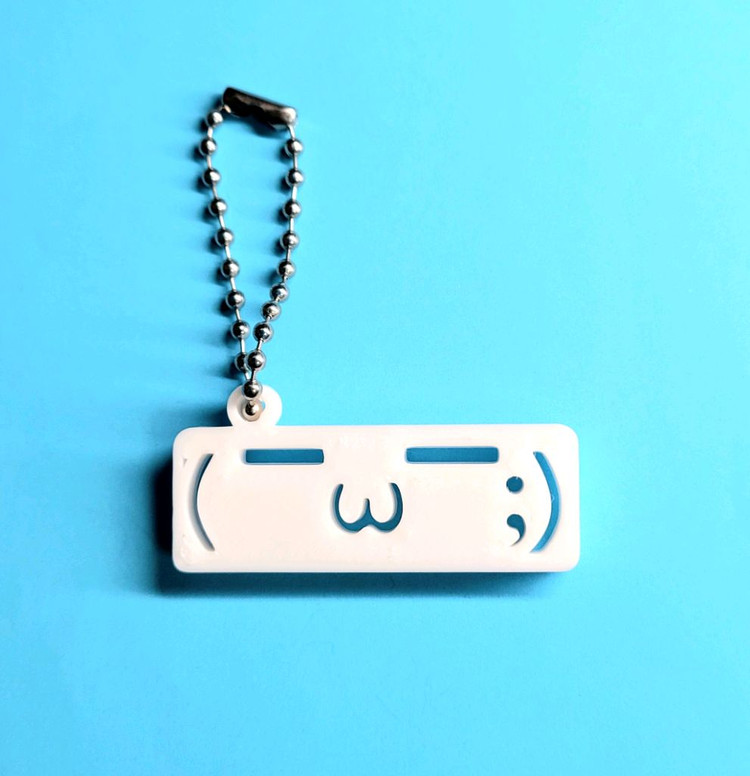 삐질 이모티콘 키링 키체인--1