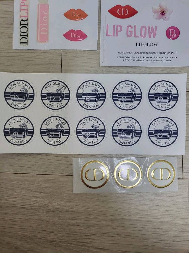 정품) 디올 스티커 (코스메틱)--3