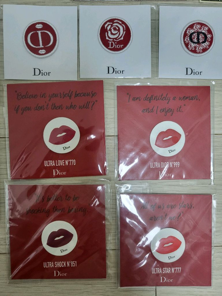 정품) 디올 스티커 (코스메틱)--4