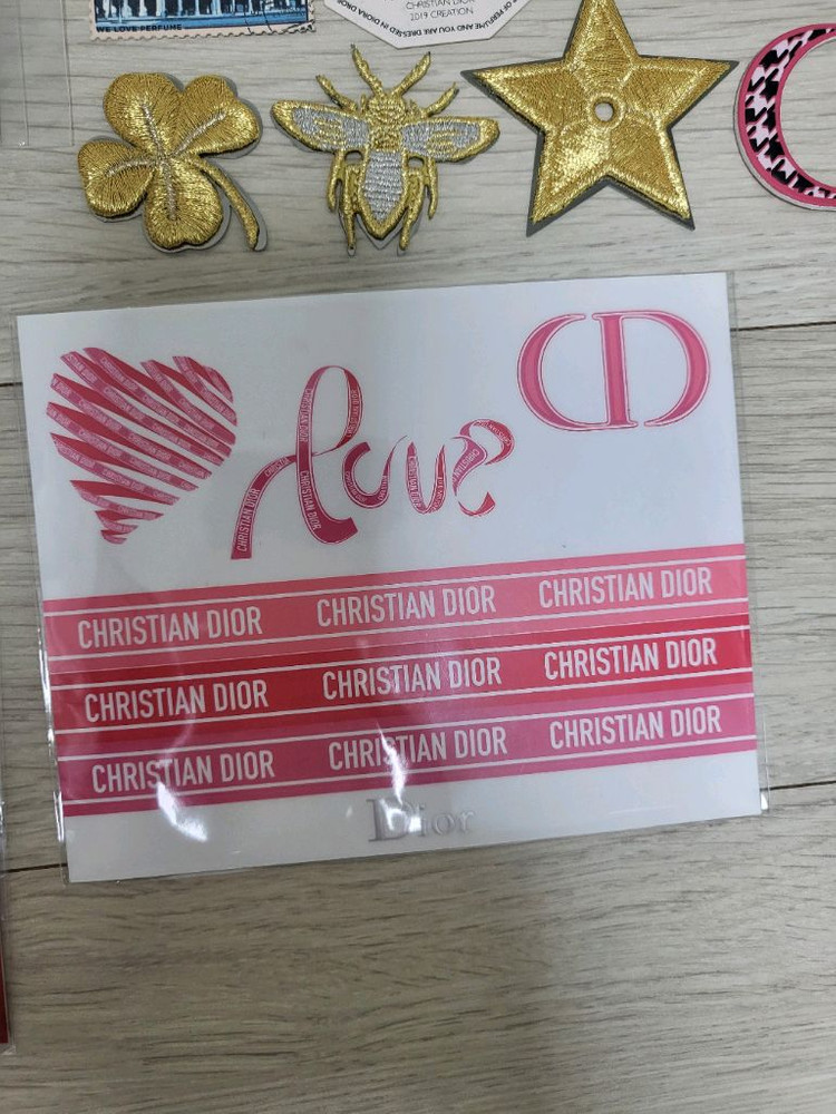 정품) 디올 스티커 (코스메틱)--5