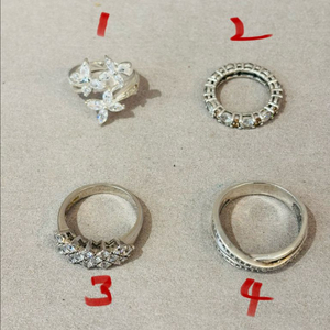 925실버 빈티지 은반지 10