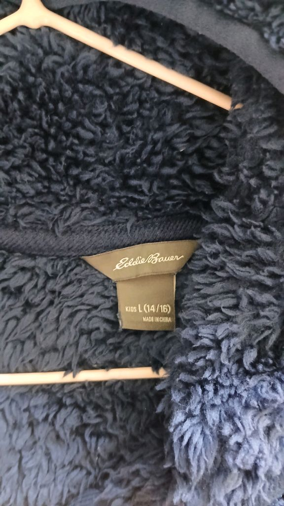 키즈 후드 플리스짚업 L(14-16)사이즈/여성55가능--1