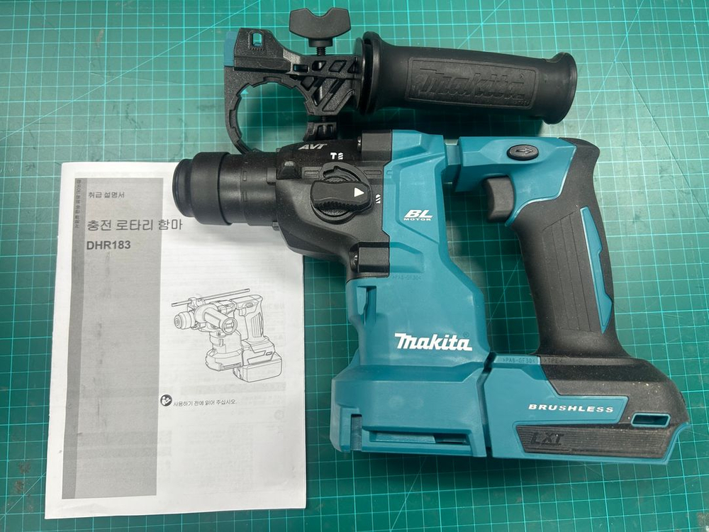 마끼다 충전햄머드릴 DHR183Z 해머 드릴 베어툴(배터리 미포함, 충전기 미포함)--2