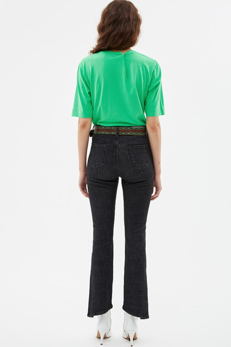 ANDERSSON BELL 앤더슨벨 슬릿 크롭 진 S--1