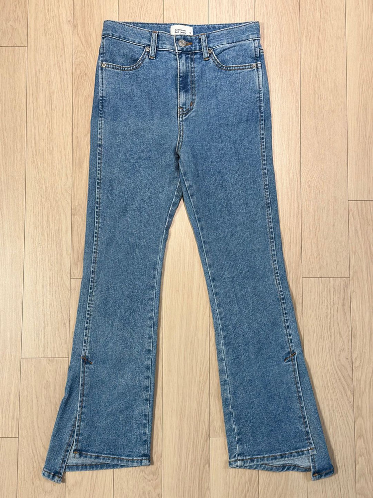 ANDERSSON BELL 앤더슨벨 슬릿 크롭 진 S--3