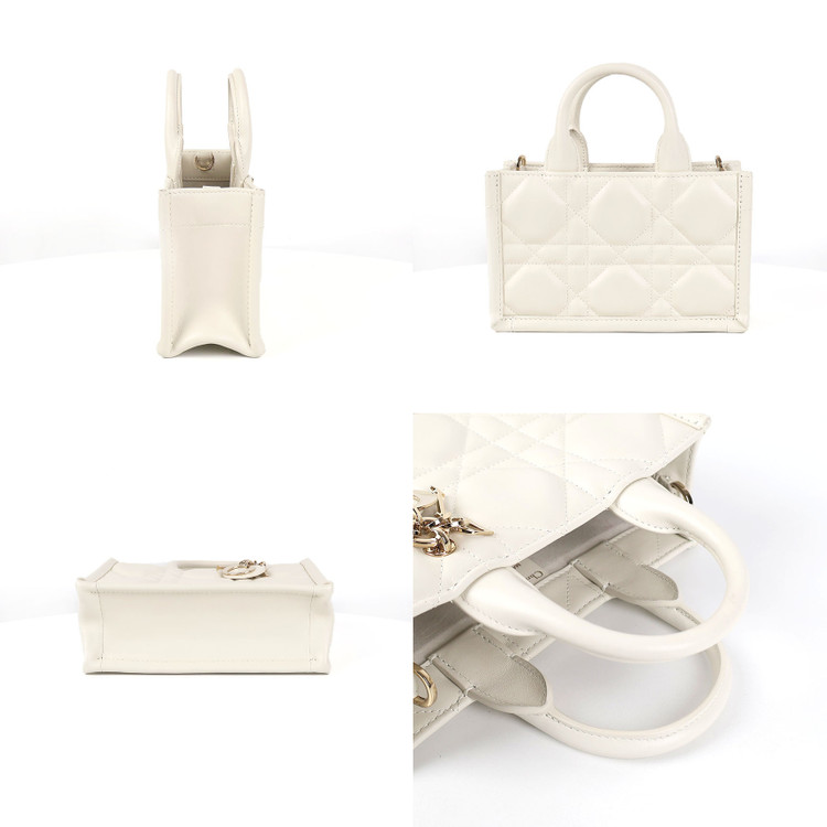 [중고명품다올] 디올 미니 스트랩 북토트 매크로까나쥬 S5573OWHP_M030 이미지