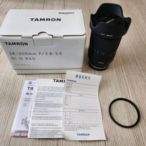 탐론 28-200 소니 fe렌즈 28-200mm f2.8-5.6 판매합니다