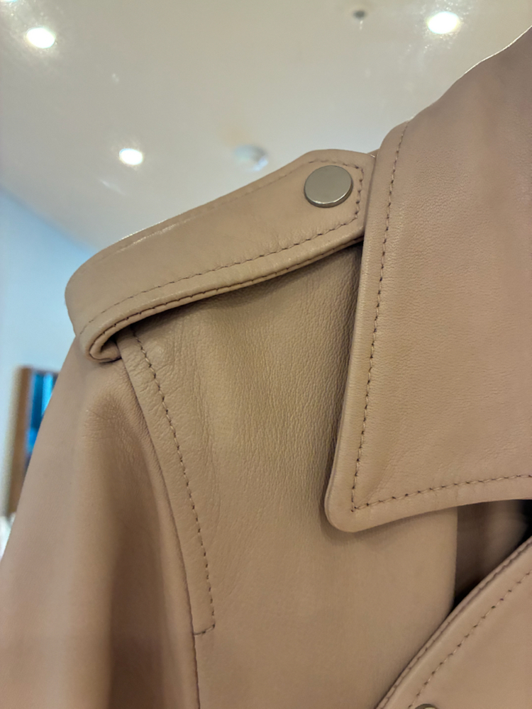 올 세인츠 핑크 베이지 가족 자켓--2