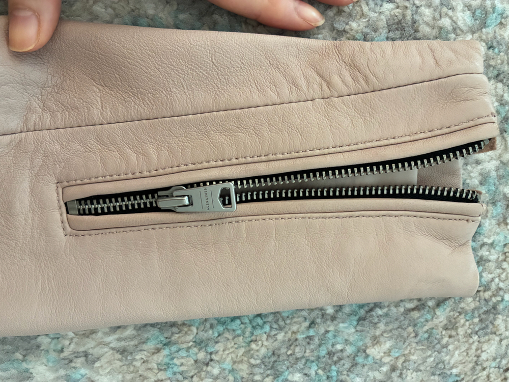 올 세인츠 핑크 베이지 가족 자켓--8