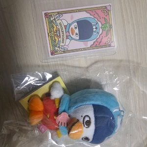 미개봉)라이즈 보노보노 인형 키링&인장특전 카드 똘병이 소희 이미지