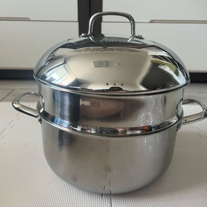 쿡셀찜기 쿡셀 찜기 쿡셀 통3중 스텐 찜기 28cm 9L