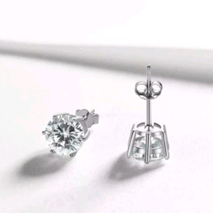 [새상품]1캐럿 티파니 6발 귀걸이 남녀공용