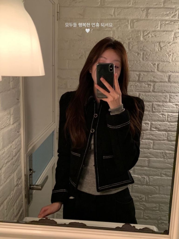 서쿠키 비비안 블랙자켓 S 새상품 이미지