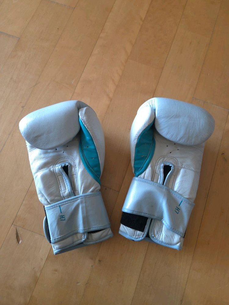 헤비히터 복싱 스파링 글러브 민트&그레이 이미지