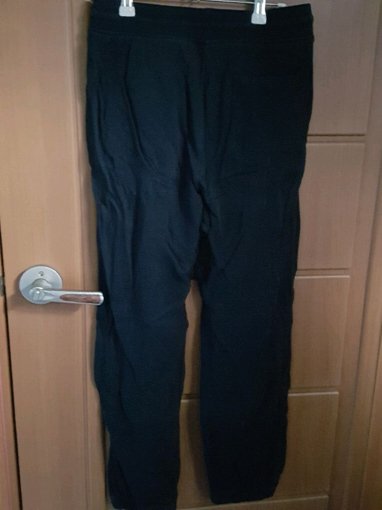 순면 블랙 조거팬츠 M--1