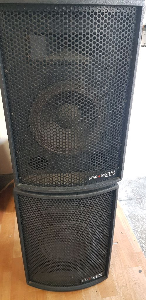 STAR SYSTEMS 12인치 스피커 1조 이미지