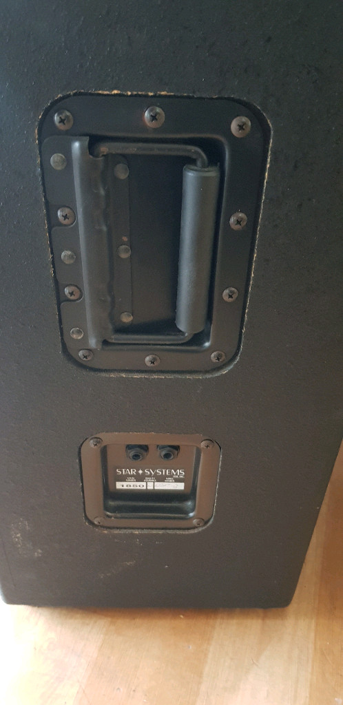 STAR SYSTEMS 12인치 스피커 1조 이미지