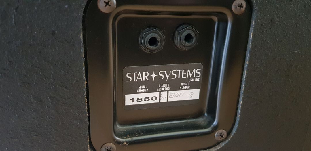 STAR SYSTEMS 12인치 스피커 1조 이미지