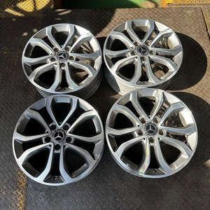 17인치 벤츠 C클래스 플라워 중고휠 1대분 PCD112 7.0J +48.5