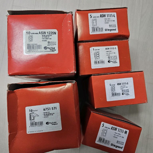 아남 르그랑 슈퍼와이드 스위치 콘센트 30개 일괄