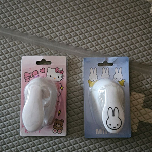 새상품)헬로키티 미피 종이 펀치 펀칭기