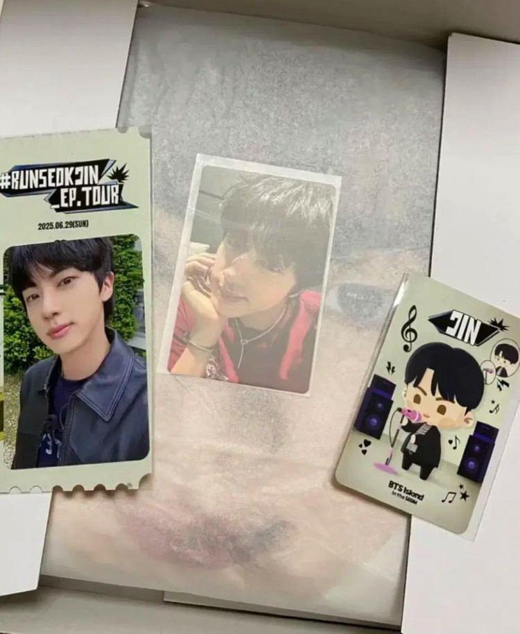 달석진 런석진 인천 앵콘 아미존 특전 랜야드 슬로건 라이브플레이 런석진 포카 이미지