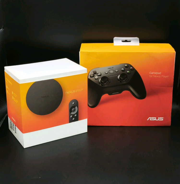 구글 넥서스 플레이어와 아수스 게임패드TV500G--0