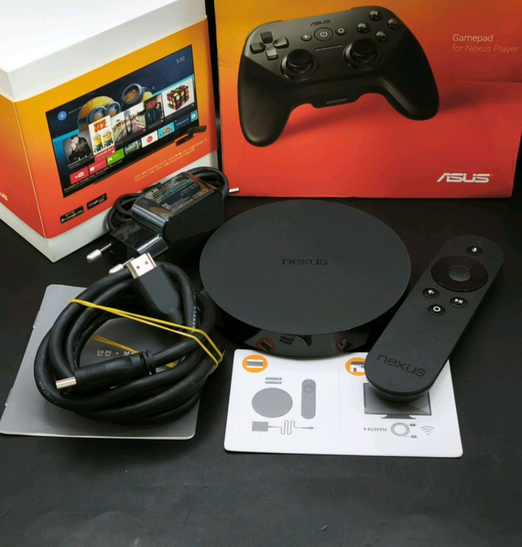 구글 넥서스 플레이어와 아수스 게임패드TV500G--2