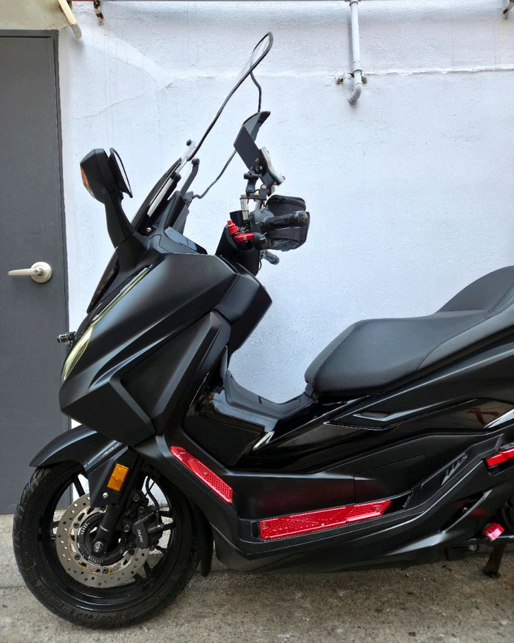 혼다 포르자350 24년식 사용검사 완료,풀옵션,정비점검 완료--4