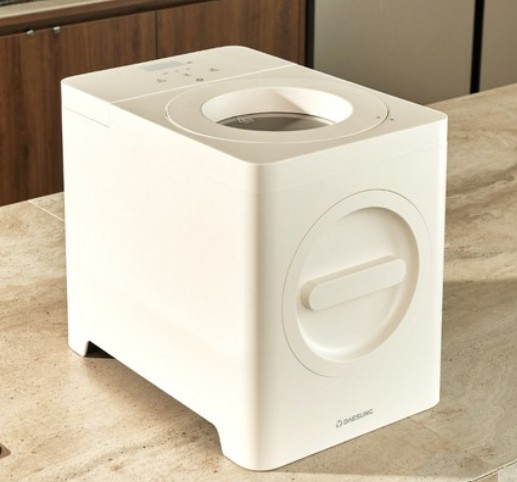 대성쎌틱 음식물처리기 이지클린 대용량 분쇄기 건조기 가정용 3L / 베이지(DSK-5250B) 이미지