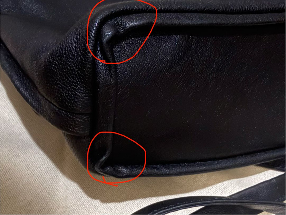 파사드패턴 브리즈 크로스 워싱 레더백 블랙--5