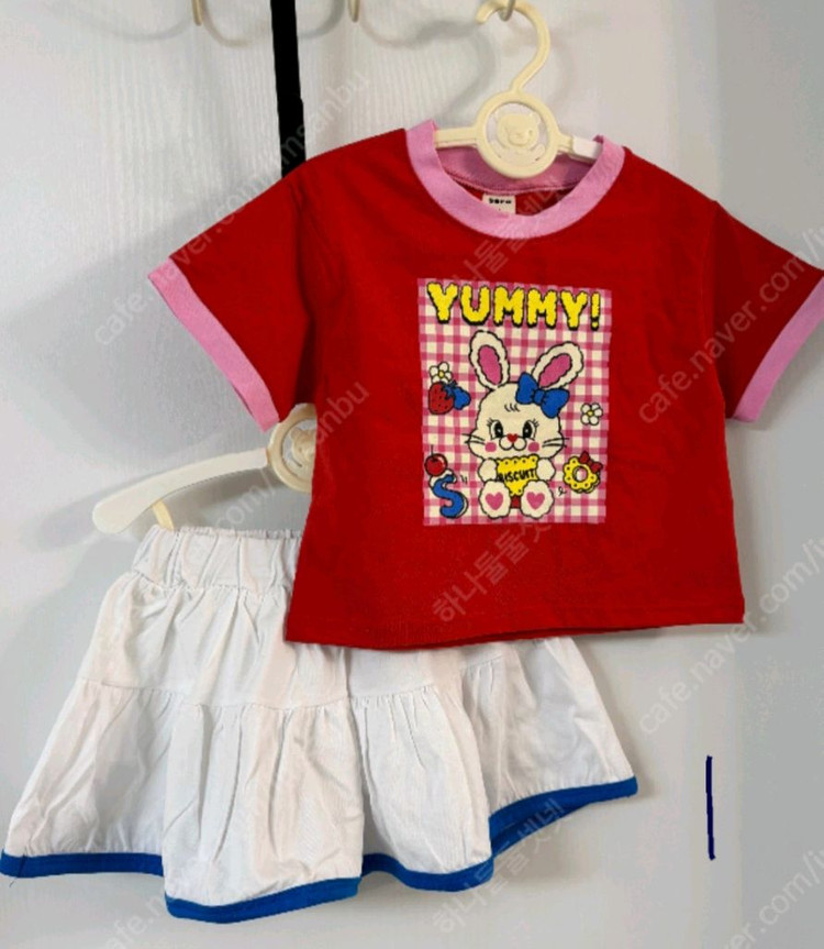 세라베이비 5호=100사이즈 여아 상하복 새상품 이미지