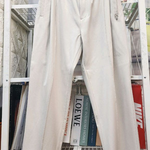 시스템옴므 밴딩팬츠 32 테이퍼드 핏 슬랙스 남성바지 MM40