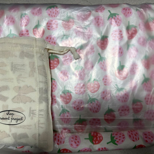 프레젠트프로젝트 프프 베이지리본 카커튼 빅베리 쿠션백 일괄