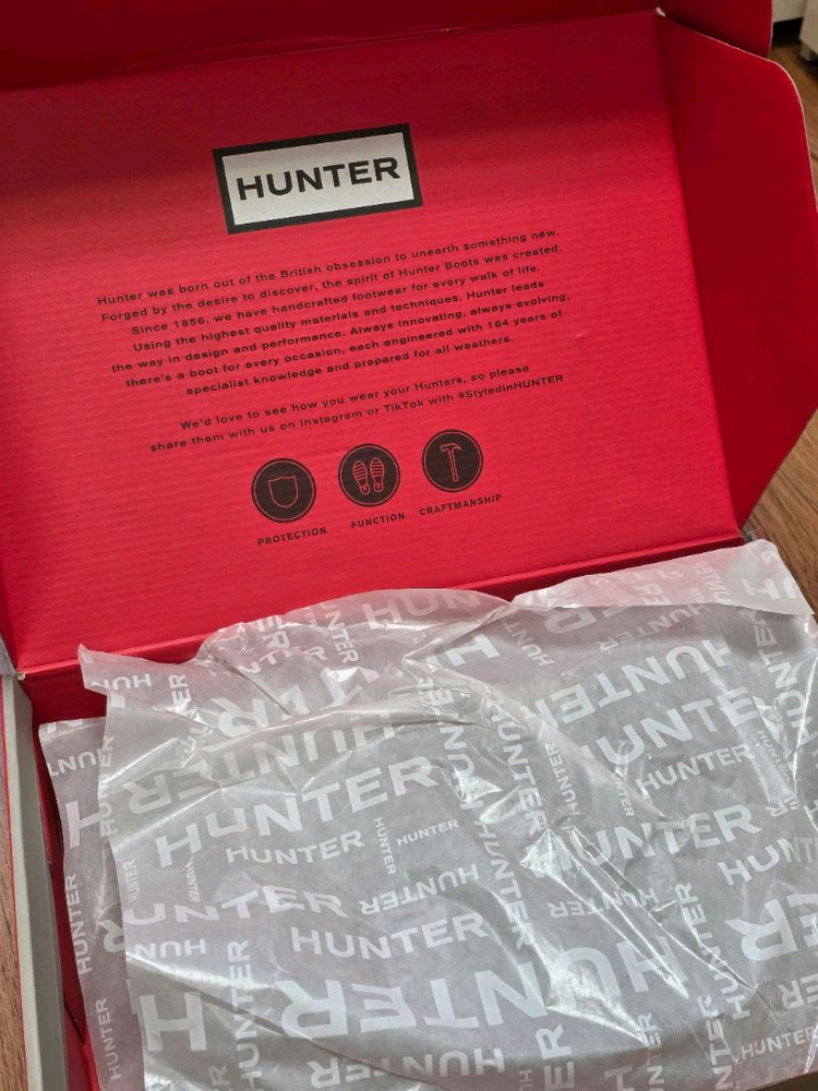 (미시착새상품) 헌터 첼시 레인부츠 토프컬러 270mm 정가 189,000원--3