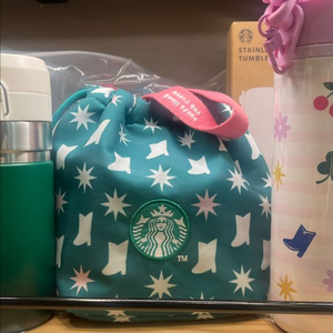 스타벅스 포지티브 지켜팟 보냉백 세트 새상품