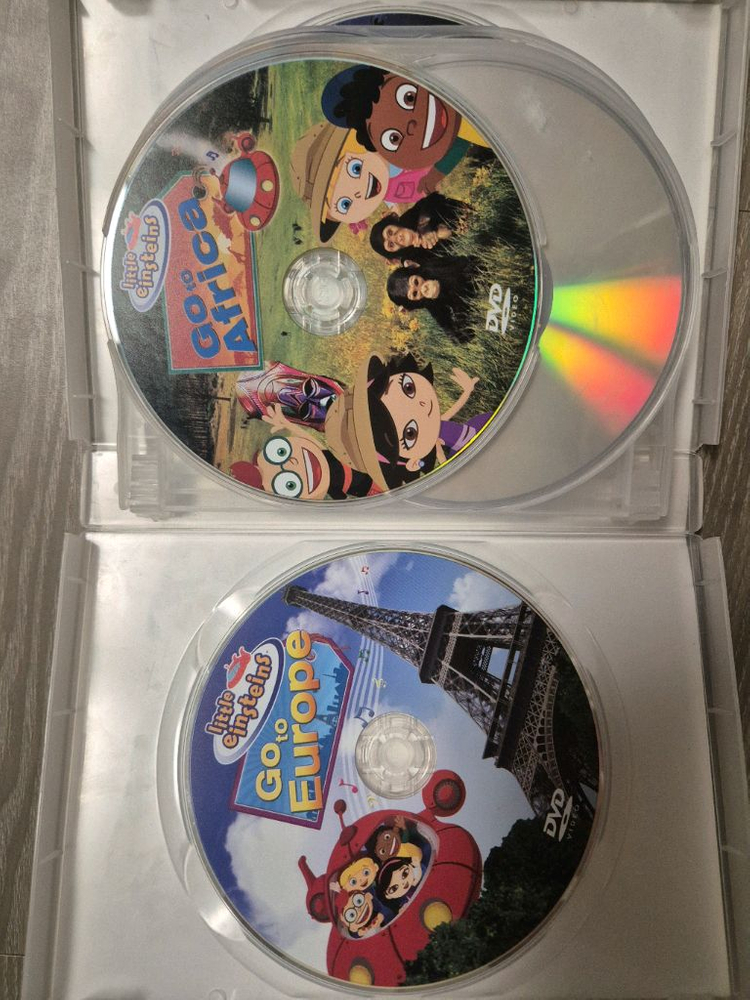 리틀 아인슈타인 영어DVD(영어노출)--1