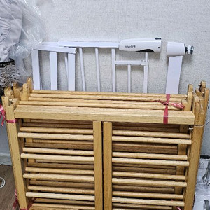 아가드안전문 원목펜스 각 5000원 이미지