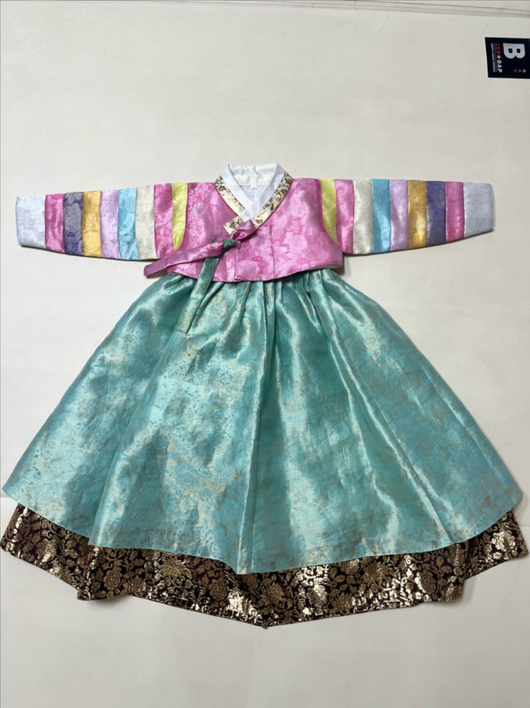 유주부띠끄 여아 한복 4호--2