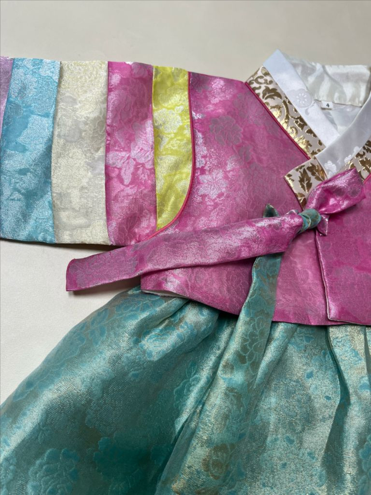 유주부띠끄 여아 한복 4호--4