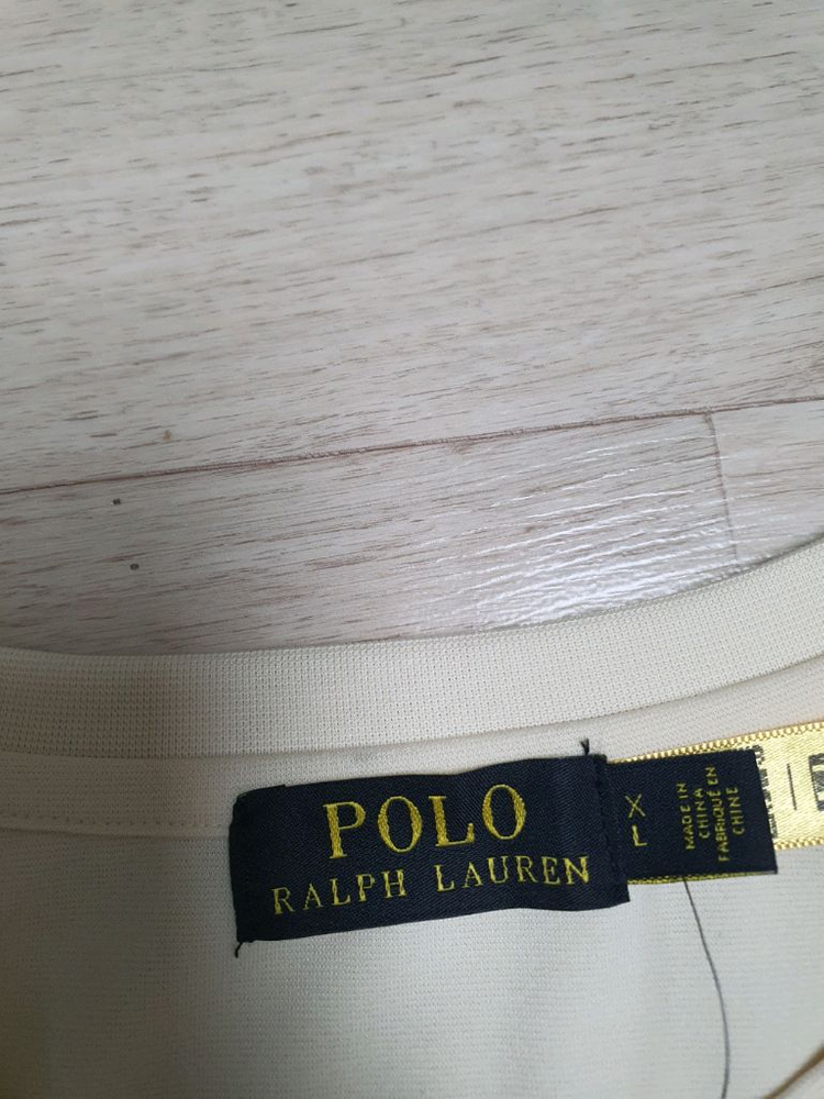 105 폴로 랄프로렌 맨투맨 라운드 티셔츠 기능성소재 남XL 새상품 이미지