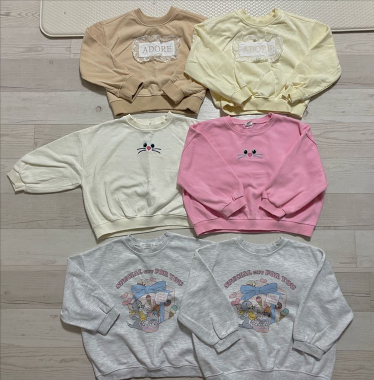 쌍둥이 맨투맨 L(9호) 6장--0