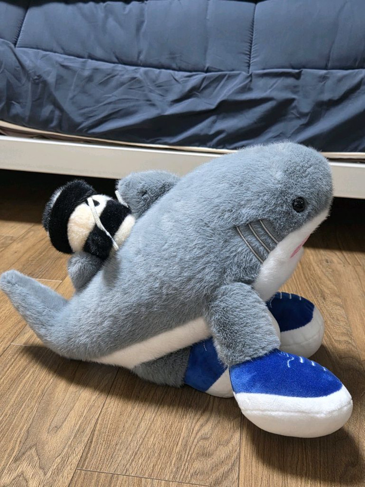 트랄라레로 트랄랄라 상어 인형 새상품--4