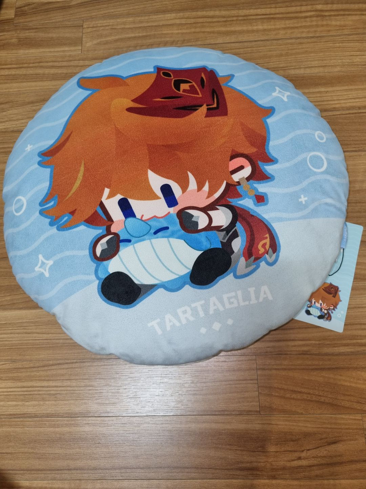 원신 굿즈(호요페스트)(하늘을 삼킨 고래 쿠션, 슬라임 랜드 우산)--1