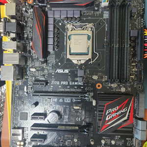 i7-6700k z170 pro게이밍 메인보드 세트 이미지