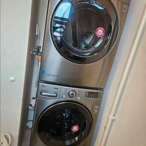 메탈 lg 17kg 세탁기 + 14kg 건조기 판매