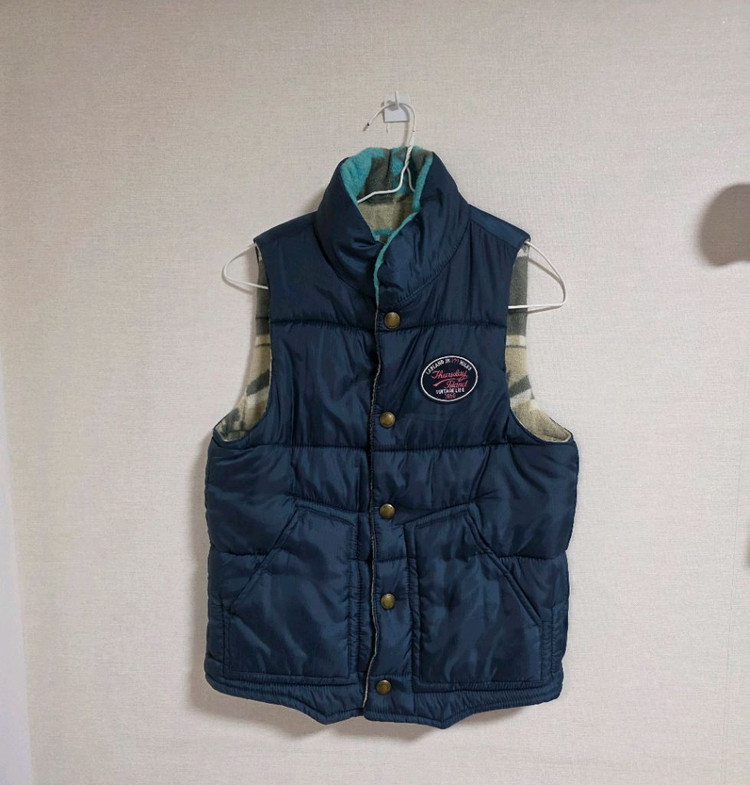 써스데이패딩조끼 85--1