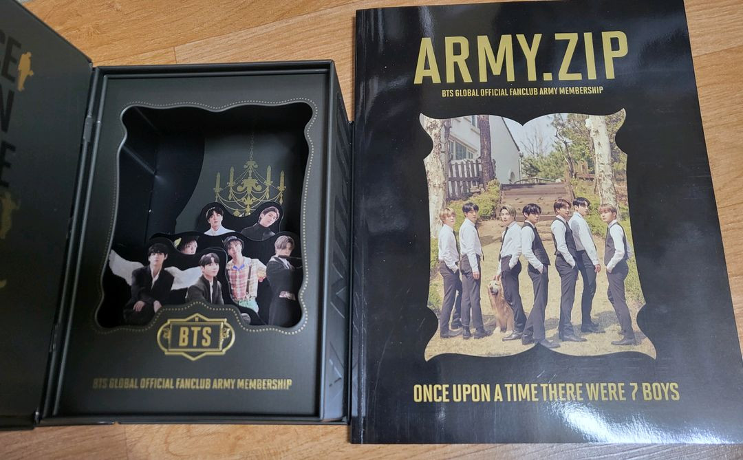 bts 방탄소년단 아미키트 아미집 동화버전 무드등 굿즈 이미지