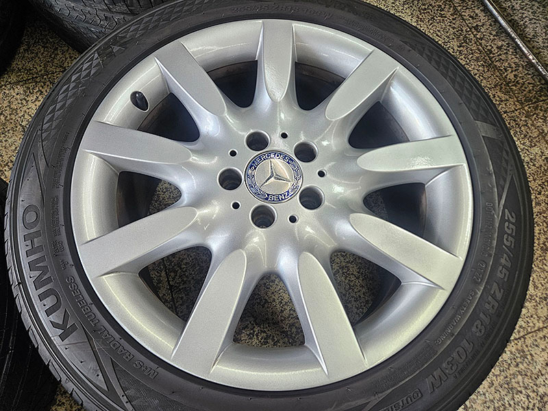 벤츠 W221 S500 정품 18인치 휠타이어 셋트--3