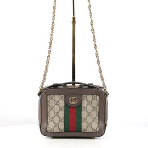 [중고명품다올] 구찌 오피디아 GG 수프림 미니 카메라 숄더백 602576